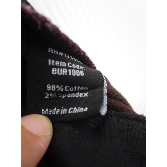 LIRA CRTV SCTY Pants XL Red Chino Khakis Drawstring Canvas 32X30 - Picture 8 of 9